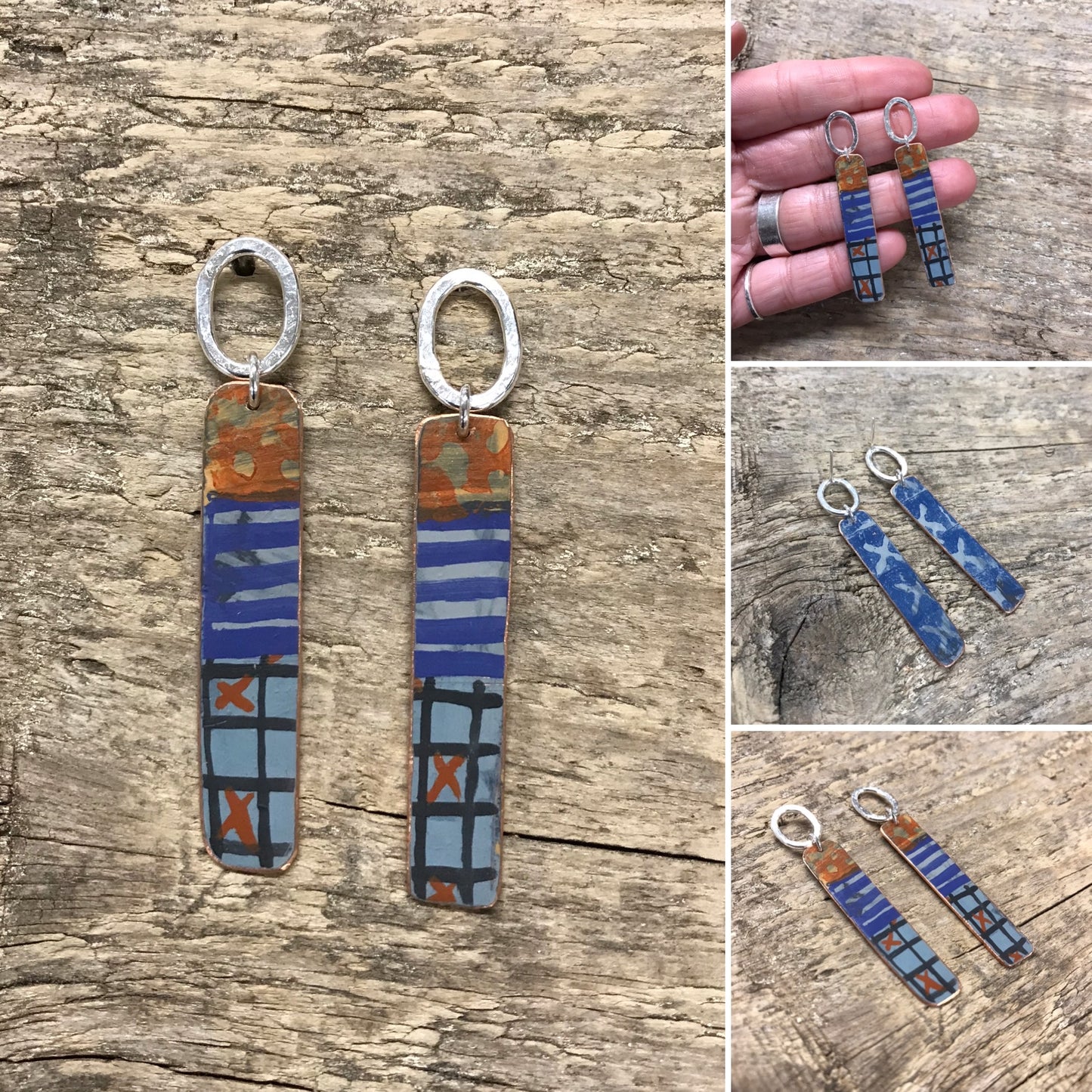 artful interweaving earrings
