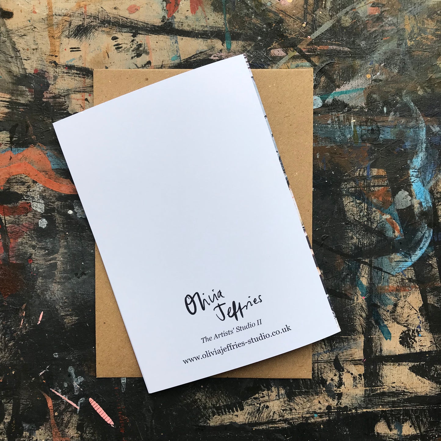 The Artists’ Studio II - A6 greetings card