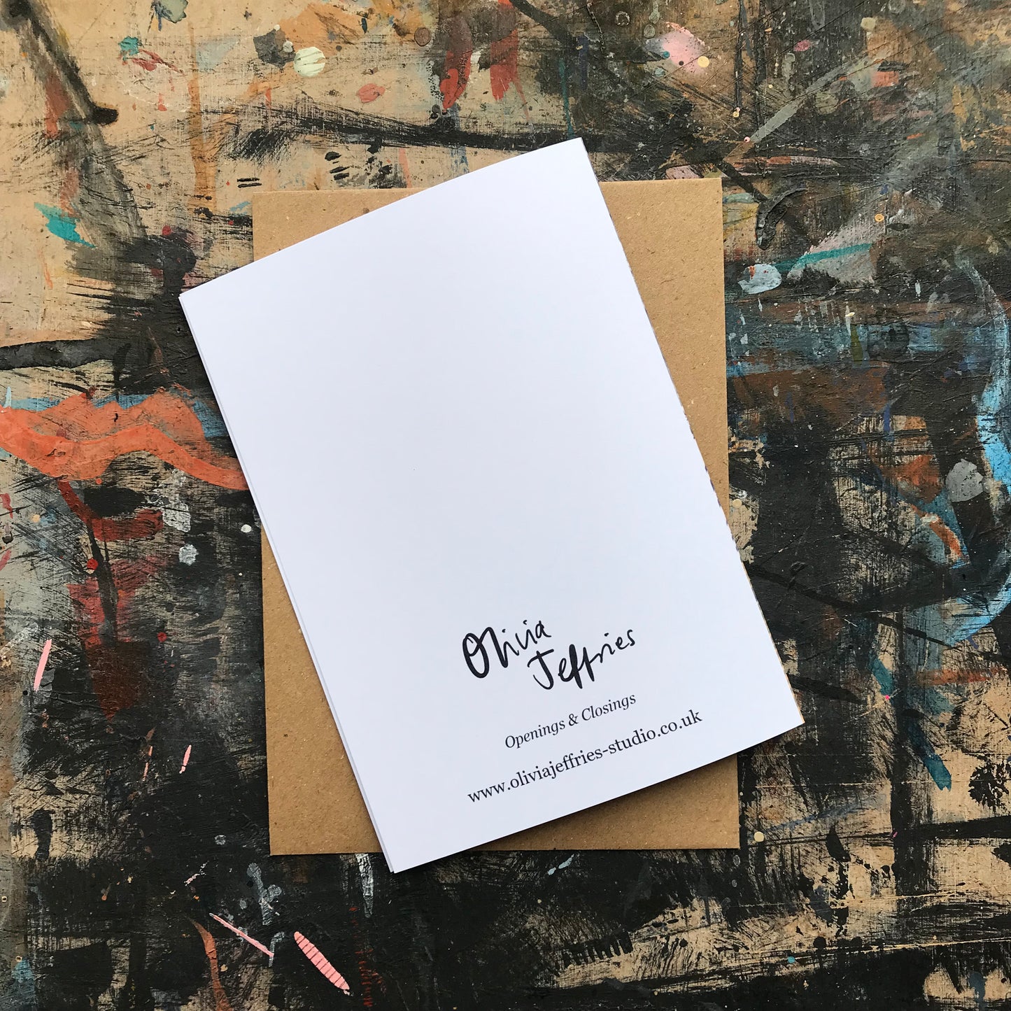 Openings & Closings - A6 greetings card