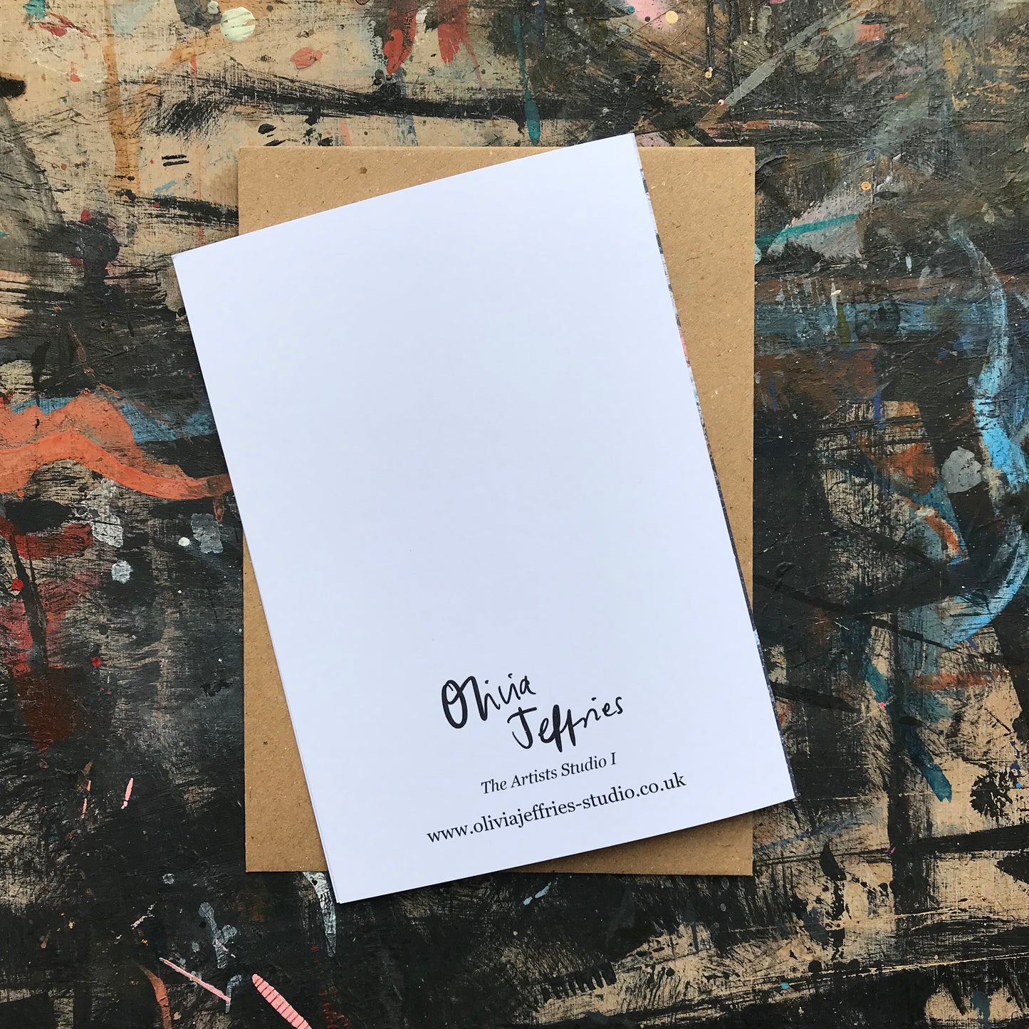 The Artists’ Studio I - A6 greetings card