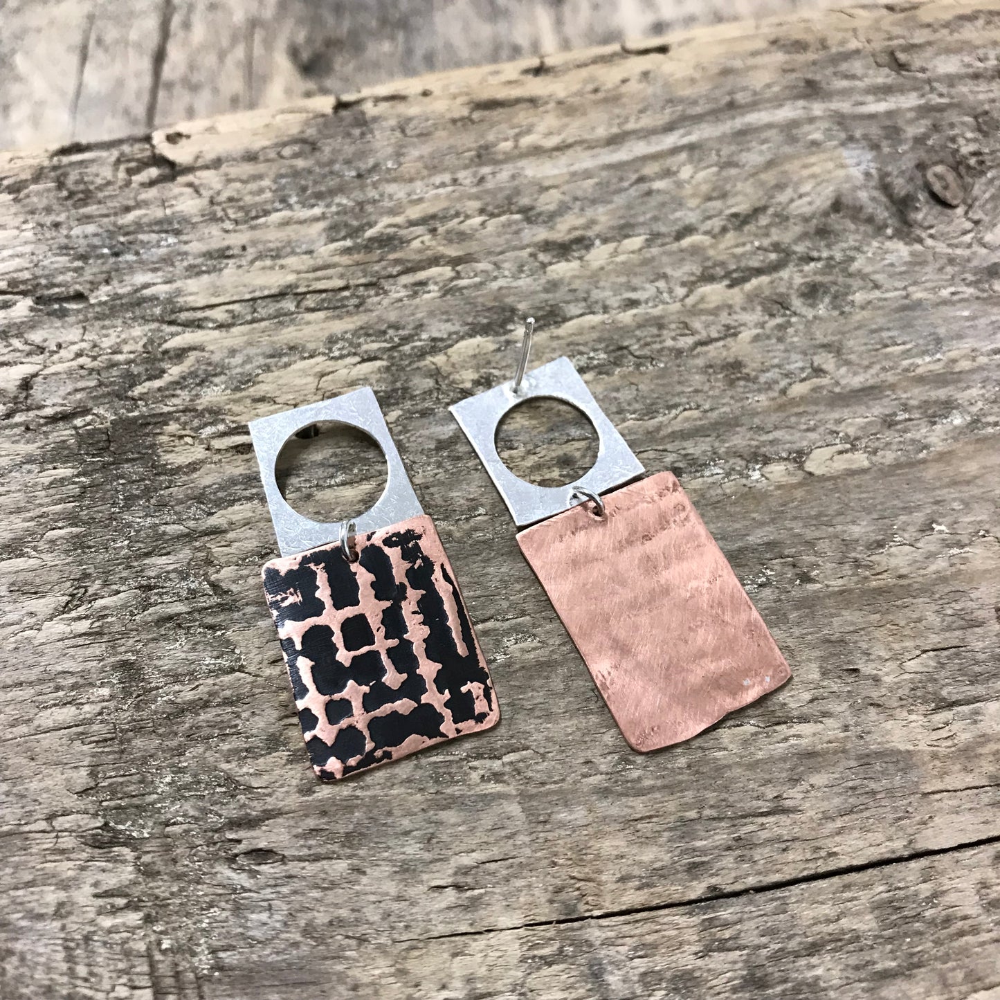 composed modular earrings