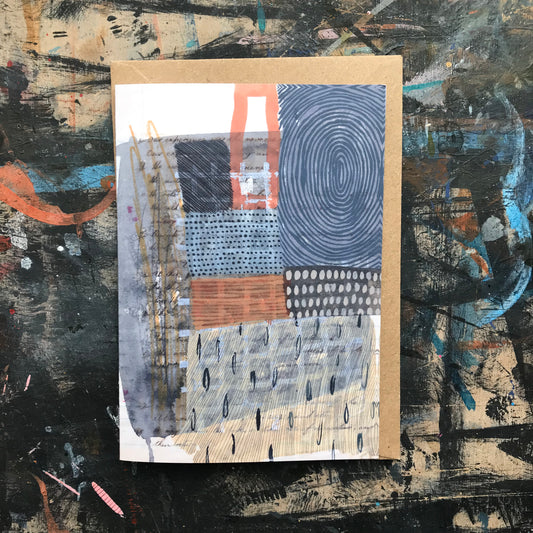 Sifting - A6 greetings card