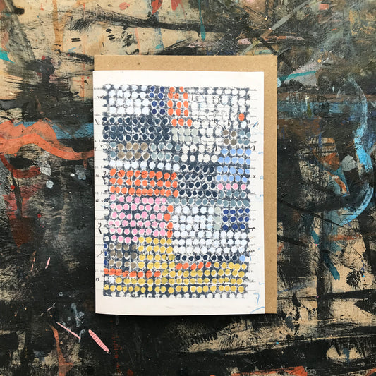 Spots & Dots - A6 greetings card