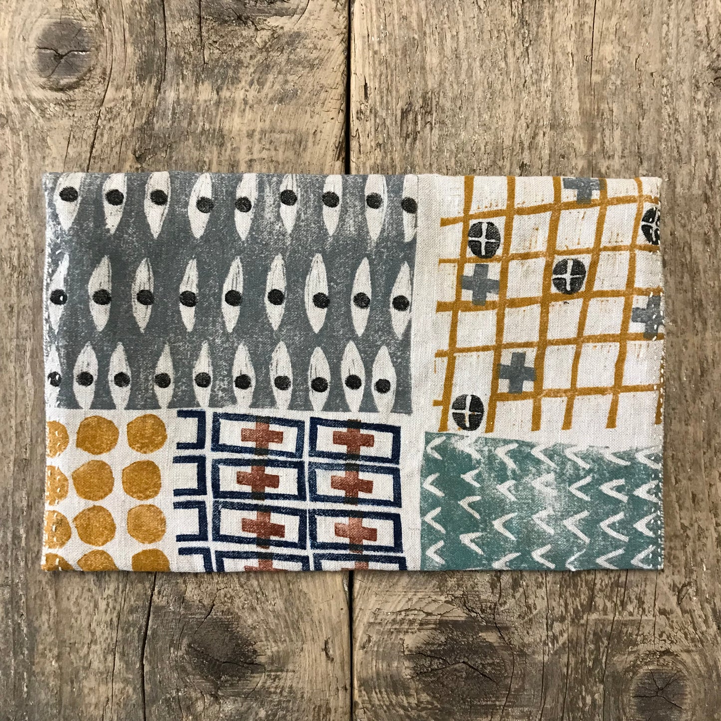 L A R G E handstitched keepsake pouch