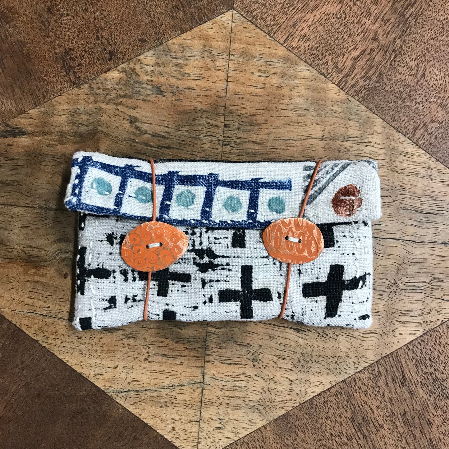 linen purse no.7