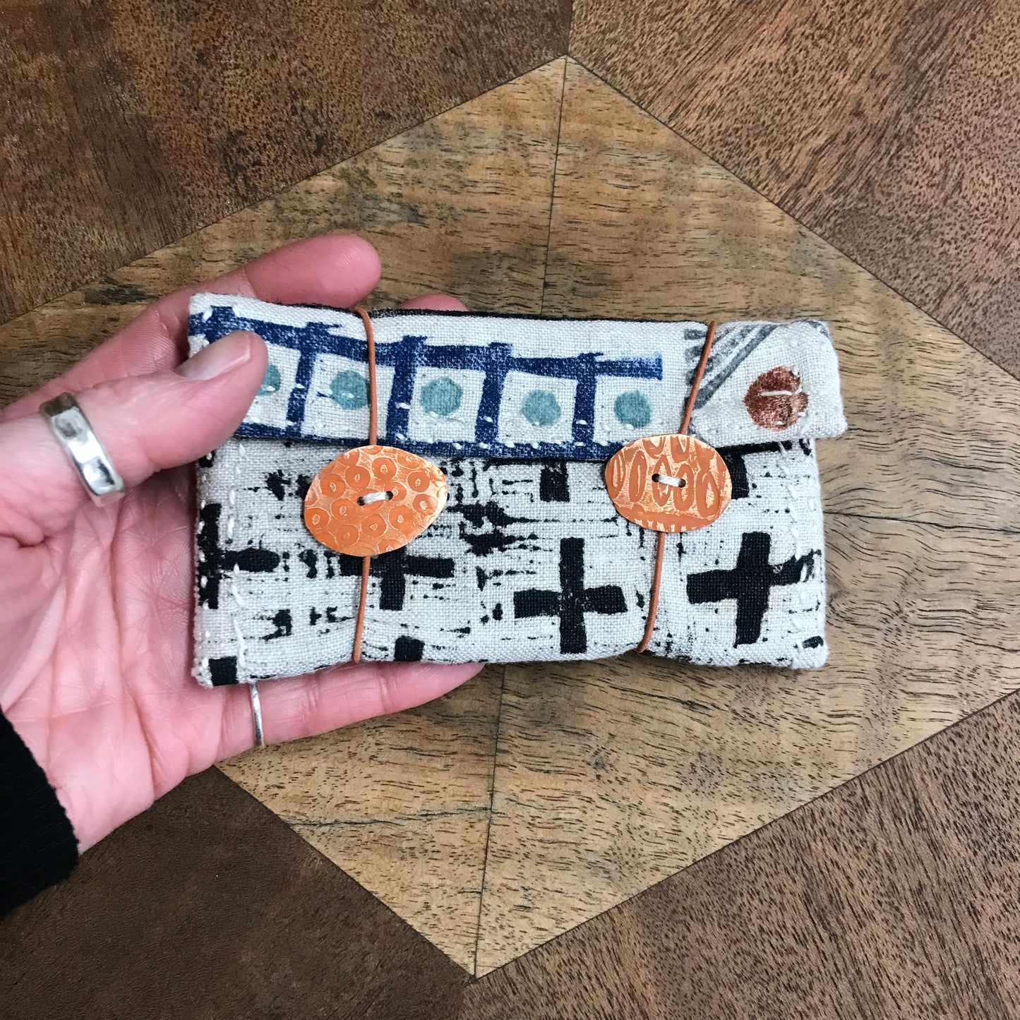 linen purse no.7