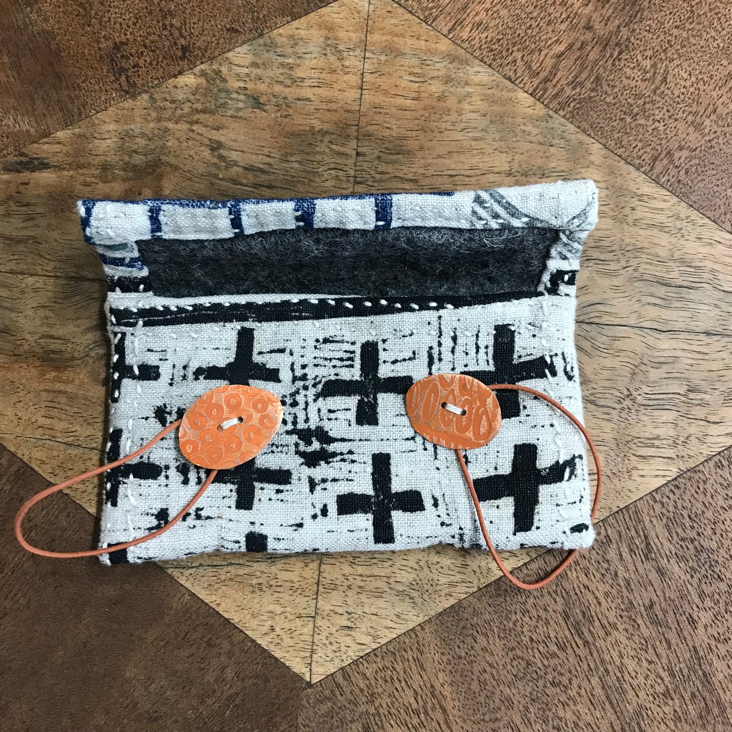 linen purse no.7
