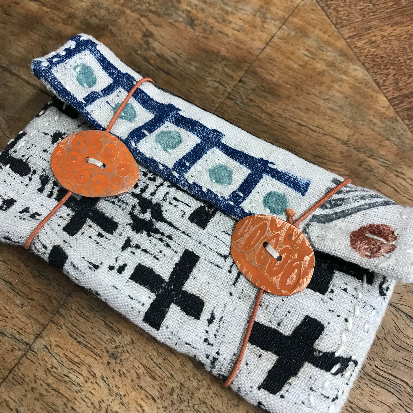 linen purse no.7