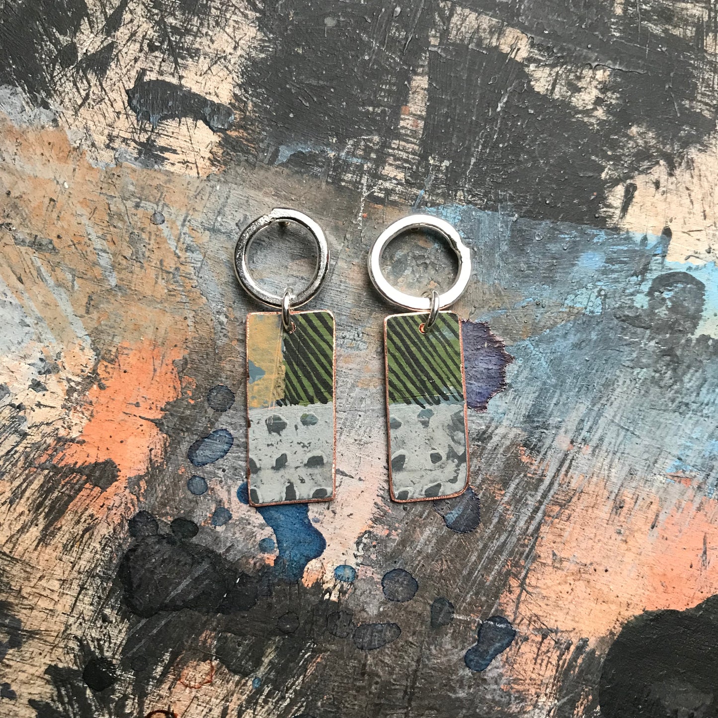 the ON PURPOSE earrings