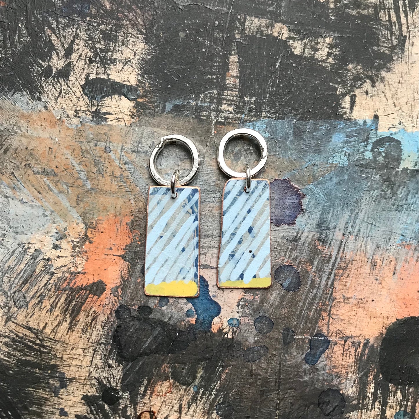 the VERNAL DISSOLVING earrings