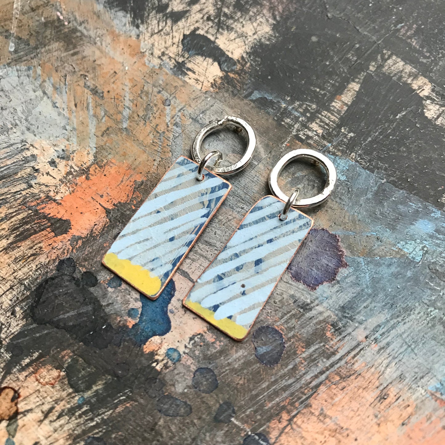 the VERNAL DISSOLVING earrings