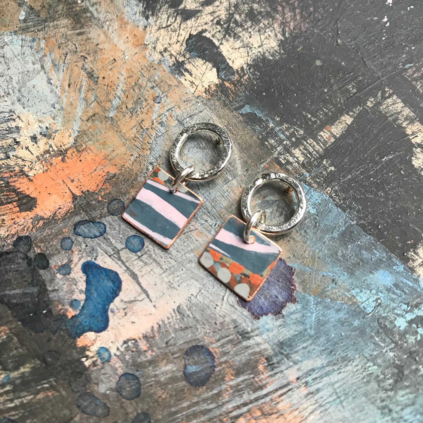 the BEGINNING earrings