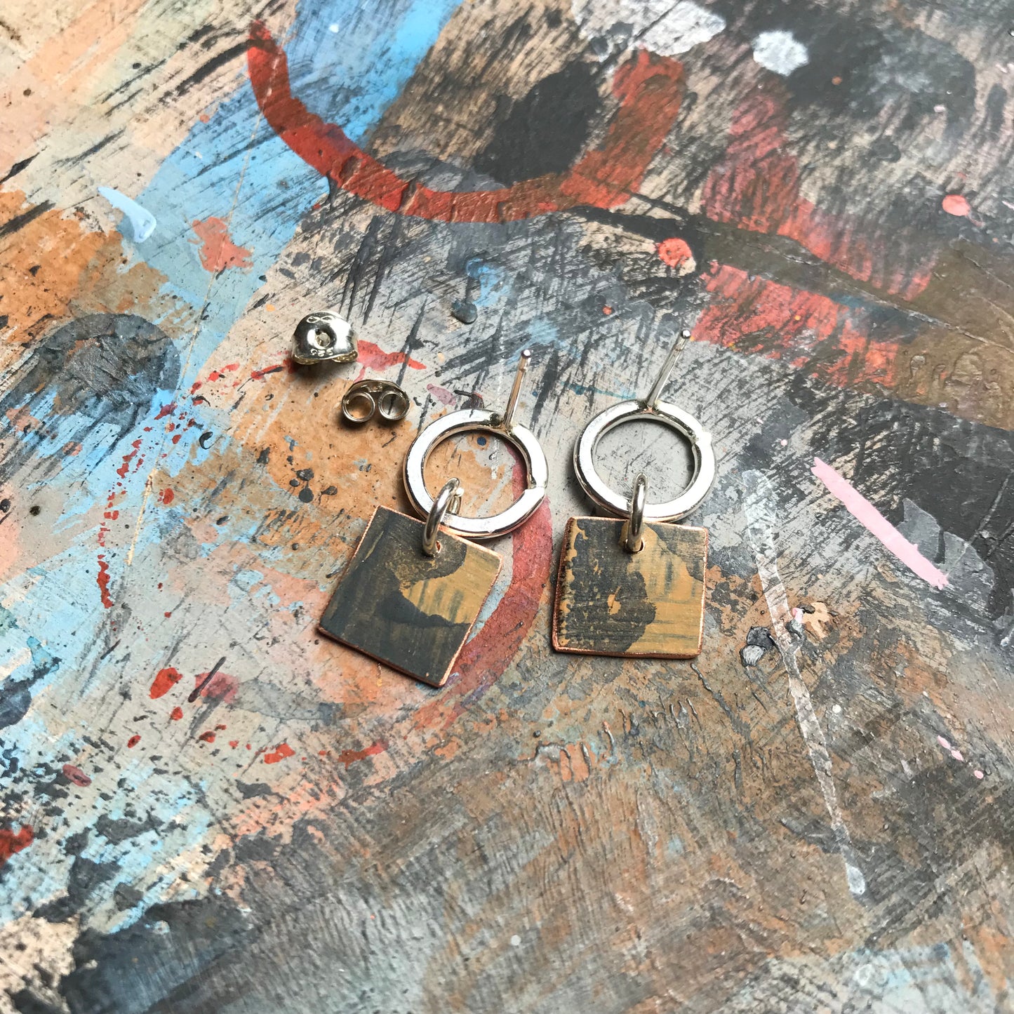 the BEGINNING earrings