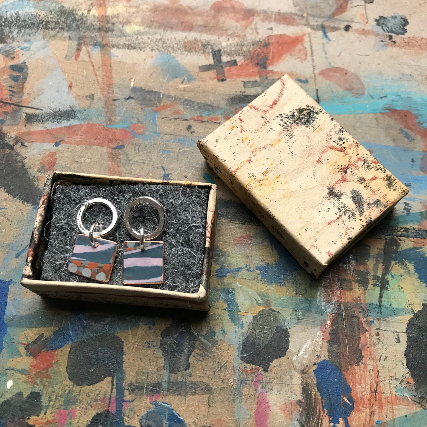 the BEGINNING earrings